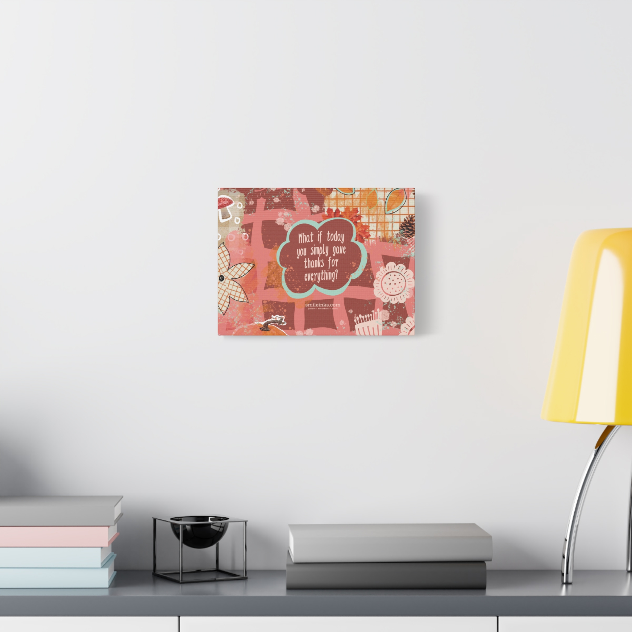 thankful today canvas wall art — 'what if today you simply gave thanks for everything?' thankful today canvas wall art — 'what if today you simply gave thanks for everything?'