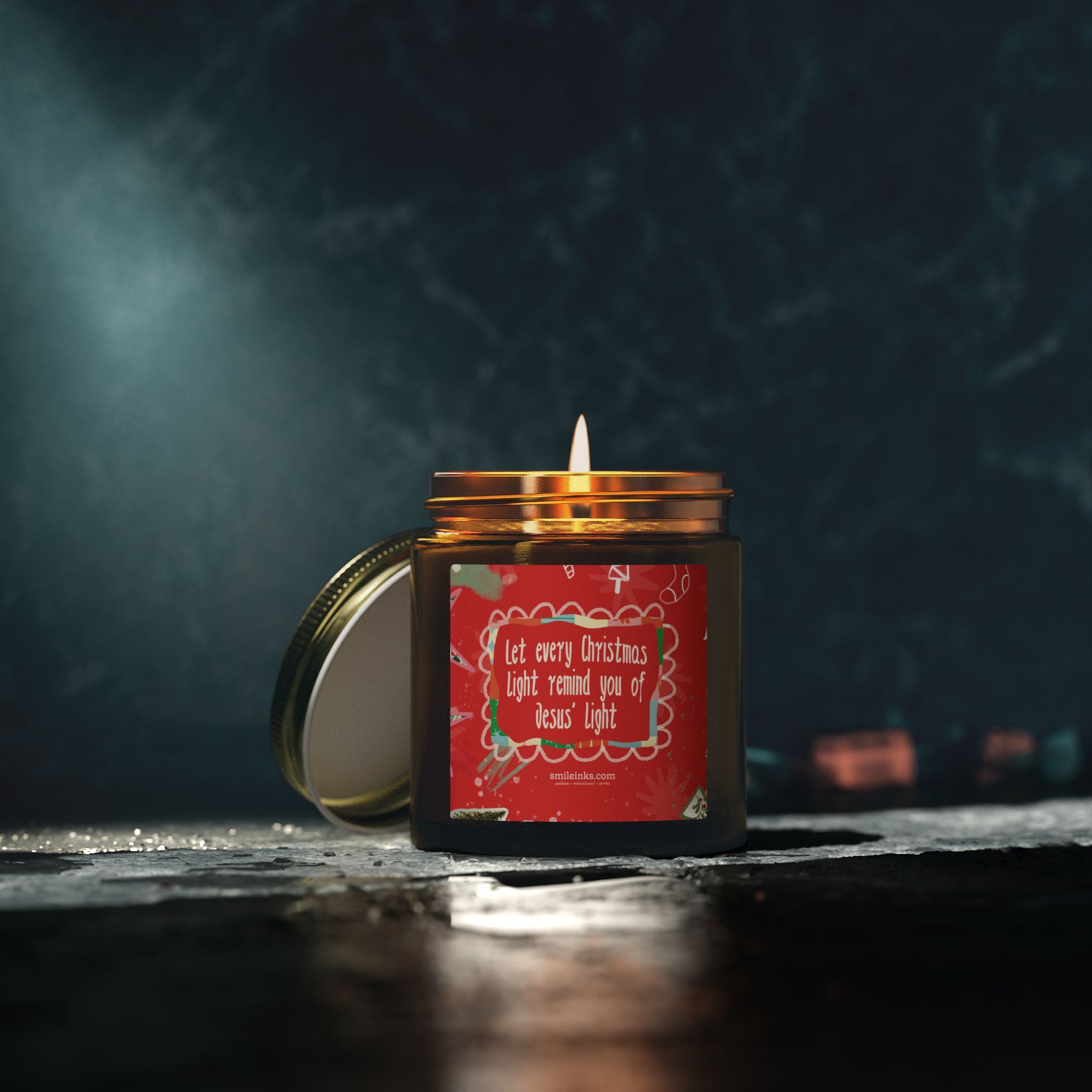 let every christmas light remind you of jesus' light candle let every christmas light remind you of jesus' light candle